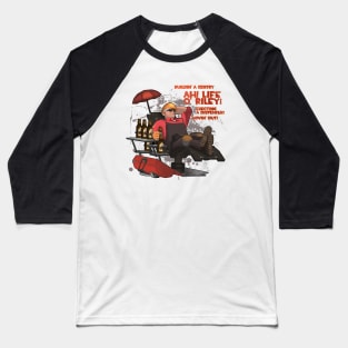 Red Engineer - Team Fortress 2 Baseball T-Shirt